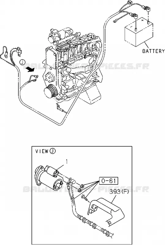 0-60 - Pièces de commande électrique moteur<br />[060A]C24SE(NO.4) Isuzu PICK UP 2004-2011 DMAX AUTOMATIQUE AISIN RMD 3.0L 4JH1-TC (RDM)