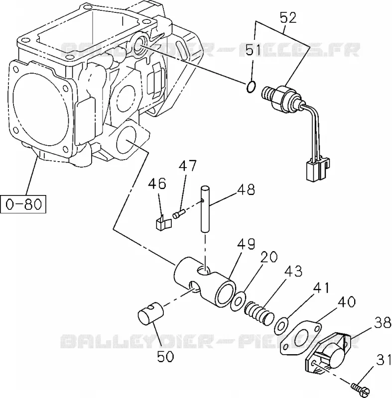 0-85 - Auto temporisateur - Pompe injection<br />[085A] Isuzu PICK UP 2004-2011 DMAX SPACE CAB 4X2 LONG 3.0L 4JJ1-TCX (LS0)