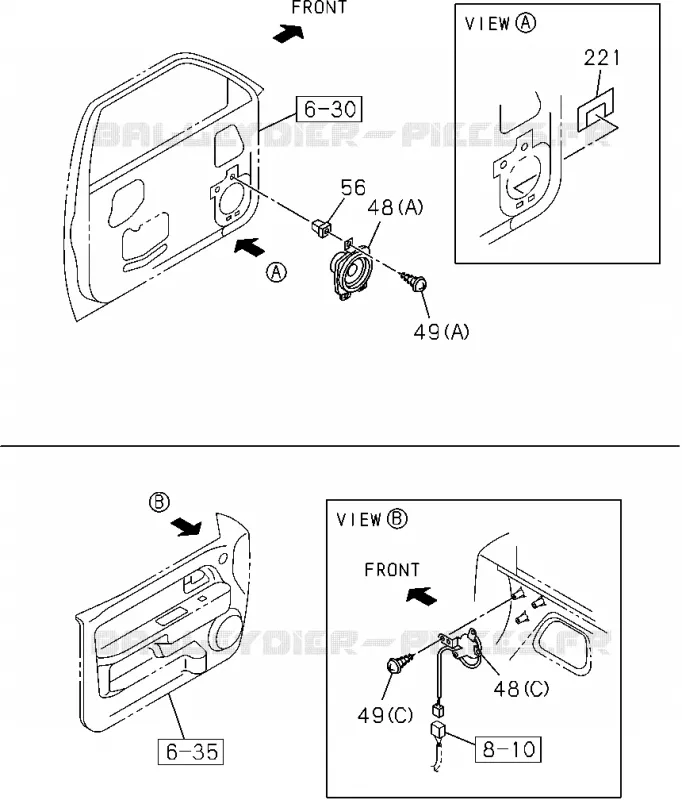 8-90 - Radio et TV<br />[890A]NO.2 Isuzu PICK UP 2004-2011 DMAX AUTOMATIQUE AISIN RMD 3.0L 4JH1-TC (RDM)