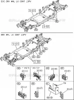 3-58 - Pièces de fixation - Tuyau de frein#[358A]ALL MODEL FREIN, SYSTÈME DE FREIN 2004-2011 isuzu-voiture DMAX SPACE CAB 4X2 LONG 3.0L 4JJ1-TCX (LS0) 361