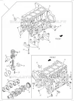[001A] pour Isuzu DMAX CREW CAB 4X4 LONG