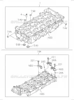 [011A]NO.2 pour Isuzu DMAX CREW CAB 4X4 LONG