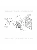 [030A] pour Isuzu DMAX CREW CAB 4X4 LONG