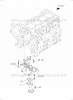 [051A] pour Isuzu DMAX CREW CAB 4X4 LONG