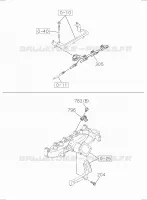 [060A]GLOW HARNESS AND MAP SENSOR pour Isuzu DMAX CREW CAB 4X4 LONG