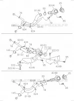 [140A]FUEL FILLER NECK pour Isuzu DMAX CREW CAB 4X4 LONG