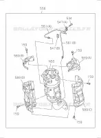 [150A]DPD ASM pour Isuzu DMAX CREW CAB 4X4 LONG
