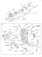 [150A]FIXING pour Isuzu DMAX CREW CAB 4X4 LONG