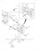 [302A]FIXING pour Isuzu DMAX CREW CAB 4X4 LONG