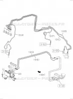 [350A]PIPING pour Isuzu DMAX CREW CAB 4X4 LONG