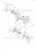 [411A]4X2 HIGH RIDE SUSPENSION,4X4 pour Isuzu DMAX CREW CAB 4X4 LONG
