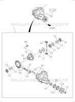 [425A] pour Isuzu DMAX CREW CAB 4X4 LONG