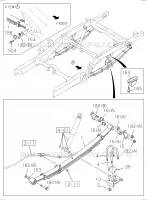 [460A]4X2 EXC.HIGH RIDE SUSPENSION pour Isuzu DMAX CREW CAB 4X4 LONG