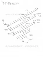 [465A]5 LEAF NO.2 pour Isuzu DMAX CREW CAB 4X4 LONG