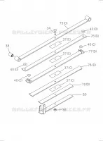 [465A]6 LEAF pour Isuzu DMAX CREW CAB 4X4 LONG