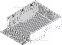 BED liner over rail extend pour Isuzu DMAX CREW CAB 4X4 LONG