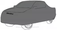 CAR cover pour Isuzu DMAX CREW CAB 4X4 LONG