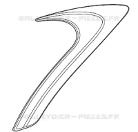 Garniture de phare étroite pour Isuzu DMAX CREW CAB 4X4 LONG