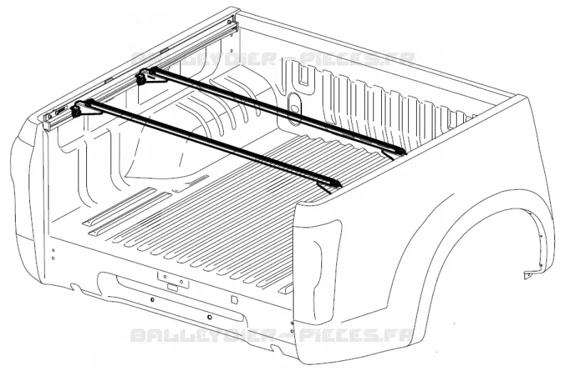 CARGO bike carrier<br />CARGO bike carrier Isuzu PICK UP 2017 DMAX CREW CAB 4X4 LONG 1.9L DDI 120kW (163cv) RZ4E-TCX HI-POWER (LNC)