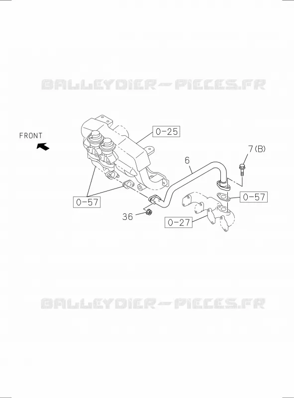 0-56 - Système émissions<br />[056A]4JA1 Isuzu PICK UP 2017 DMAX SPACE CAB 4X2 LONG 1.9L DDI 120kW (163cv) RZ4E-TCX HI-POWER (LNC)