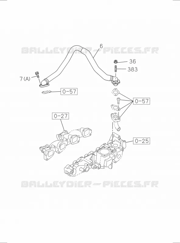 0-56 - Système émissions<br />[056A]4JK1-TCX,4JJ1 Isuzu PICK UP 2017 DMAX SPACE CAB 4X2 LONG 1.9L DDI 120kW (163cv) RZ4E-TCX HI-POWER (LNC)
